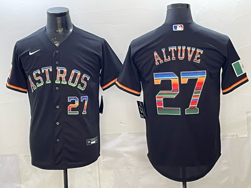 Men Houston Astros #27 Altuve black 2026 MLB Jerseys 0410002->philadelphia phillies->MLB Jersey